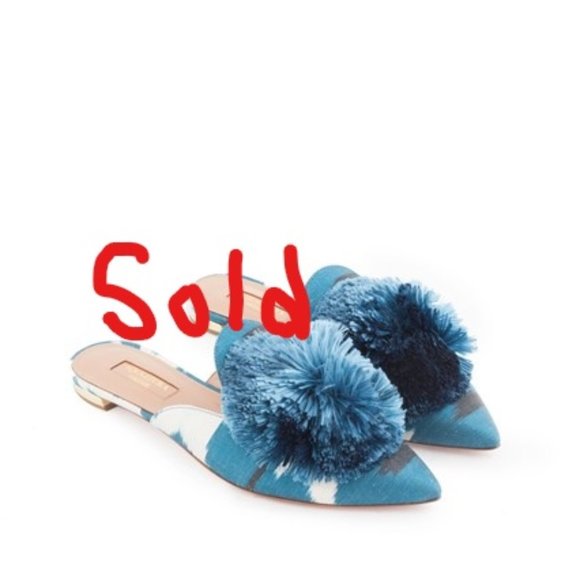 Powder Puff Mules - By Aquazzura - Picture 1 of 13
